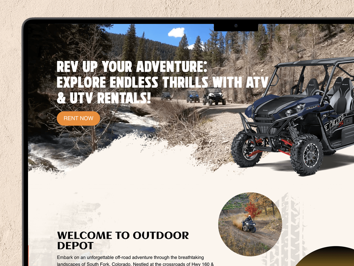 Outdoor depot rentals